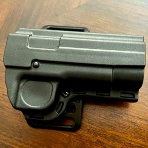 Uncle Mike’s Reflex Holster for 1911 with Belt Attachment (New without box)